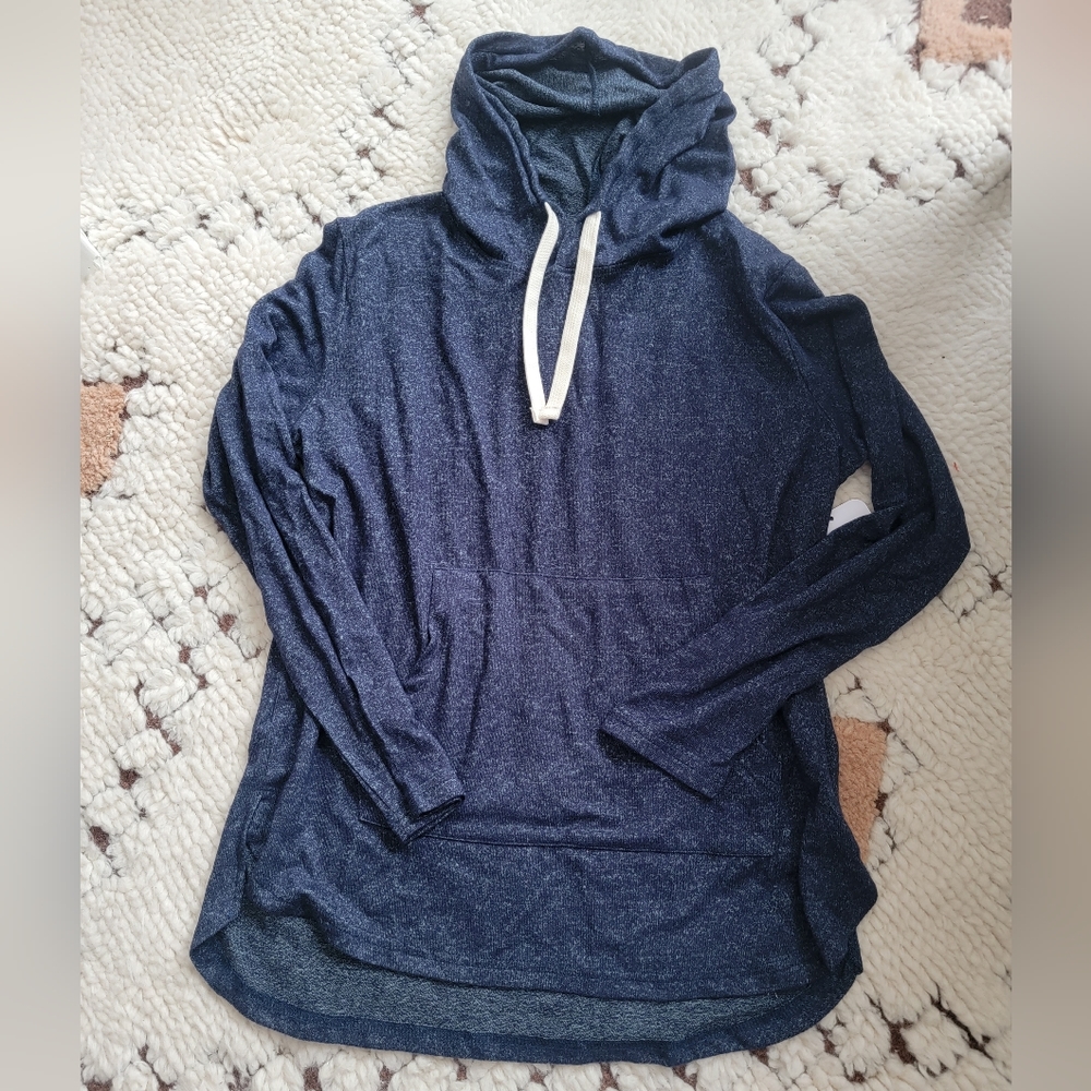ZYIA Navy Pocket Biyfriend Hoodie
